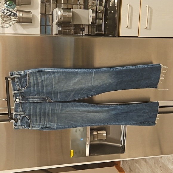 💕MOTHER SUPERIOR💕 Hustler Flood Fray Jeans ~ Beer Me 29 NWOT - Picture 11 of 16